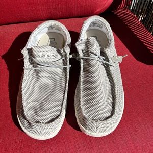 Brand new never worn Hey Dude shoes